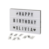 A4 Single Colour LED Light Message Display Box