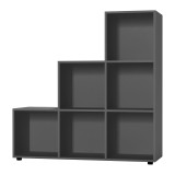 6-Cube Step Shelving Unit