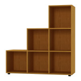 6-Cube Step Shelving Unit