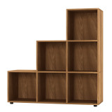 6-Cube Step Shelving Unit