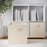 Collapsible Non-Woven Storage Box - L