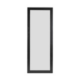 Long Wooden Frame Rectangle Mirror 97x37cm