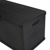 Anthracite Plastic Garden Storage Box (350L)