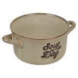 Stoneware Soup Bowls With Handles