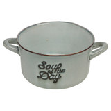 Stoneware Soup Bowls With Handles