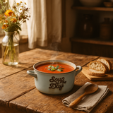 Stoneware Soup Bowls With Handles