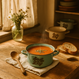 Stoneware Soup Bowls With Handles