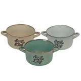 Stoneware Soup Bowls With Handles