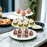 3-Tier Round Glass Cake Stand