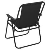 Metal Folding Deck Chair Set -2/4 Pack