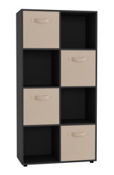 8-Cube Shelving Unit With Non Woven Inserts