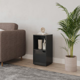 2-Cube Shelving Unit With Wooden Door