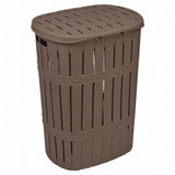 65L Bamboo Style Laundry Basket