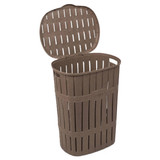 65L Bamboo Style Laundry Basket