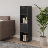 4 -Cube Tall Shelving Unit With Geo Doors
