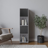 4 -Cube Tall Shelving Unit With Geo Doors