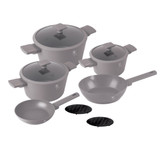 Berlinger Haus 10 Pc Taupe Cookware Set