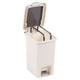 15L Square Garbage Bins with Easy Open Pedals