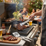 3 Pcs Stainless Steel BBQ Tool Set