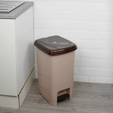 8L Slim Pedal Waste Bin Insert Step On Lid