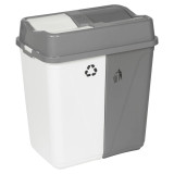 100L Duo Recycling Bin with Base Connectors
