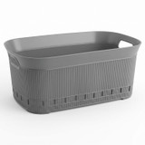 40L Rectangular Laundry Basket with Cut Out Handles