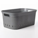 40L Rectangular Laundry Basket with Cut Out Handles