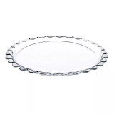 Pasabahce Round Glass Serving Plate