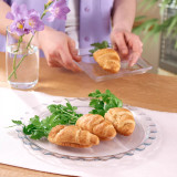 Pasabahce Round Glass Serving Plate