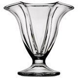 Fluted Flower Shaped Ice Cream Glasses