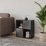 4 -Cube Shelving With Metal Handle Doors - Square