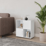 4 -Cube Shelving With Metal Handle Doors - Square