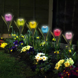 Garden Tulips LED Solar Lights