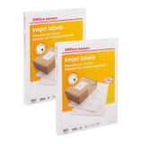 Office Depot A4 Inkjet Sticky Sheets 8 Labels