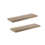 Floating Wooden Wall Shelves  - 80x23.5cm