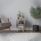 Cube Display Cabinet with Scandinavian Legs