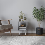 Cube Display Cabinet with Scandinavian Legs