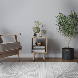 Cube Display Cabinet with Scandinavian Legs