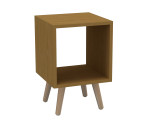 Cube Display Cabinet with Scandinavian Legs