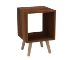 Cube Display Cabinet with Scandinavian Legs