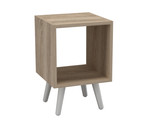 Cube Display Cabinet with Scandinavian Legs