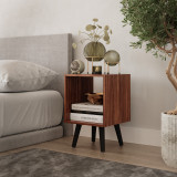 Cube Display Cabinet with Scandinavian Legs