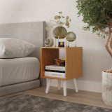 Cube Display Cabinet with Scandinavian Legs