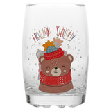 6 Pcs Christmas Drinking Glasses 300ml