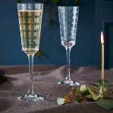 170ml Eclat Cristal D'Arques Iroko Crystal Champagne Flute