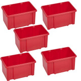 7L Colorful Stackable Plastic Storage Boxes