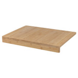 44cm Bamboo Counter Edge Chopping Board Butcher Block