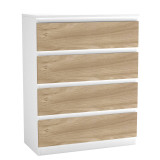 Modern Chest Of 4 Drawers Bedroom Storage