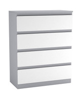 Modern Chest Of 4 Drawers Bedroom Storage