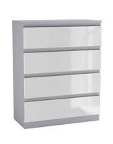 Modern Chest Of 4 Drawers Bedroom Storage